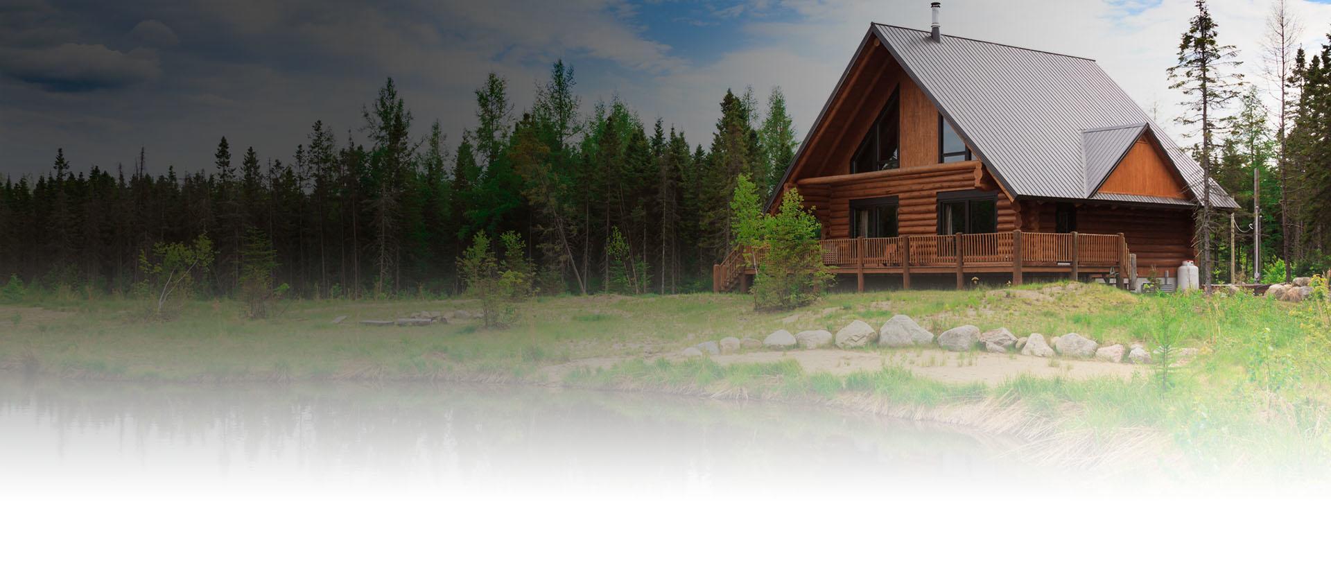 Domek letniskowy z drewna